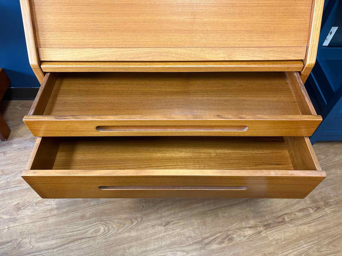 Sun Cabinet Company Roll Top Secretary Desk