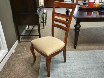 Stanley Expanding Dining Table & Set of 6 Chairs in Cherry