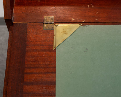 Mahogany antique secretary desk
