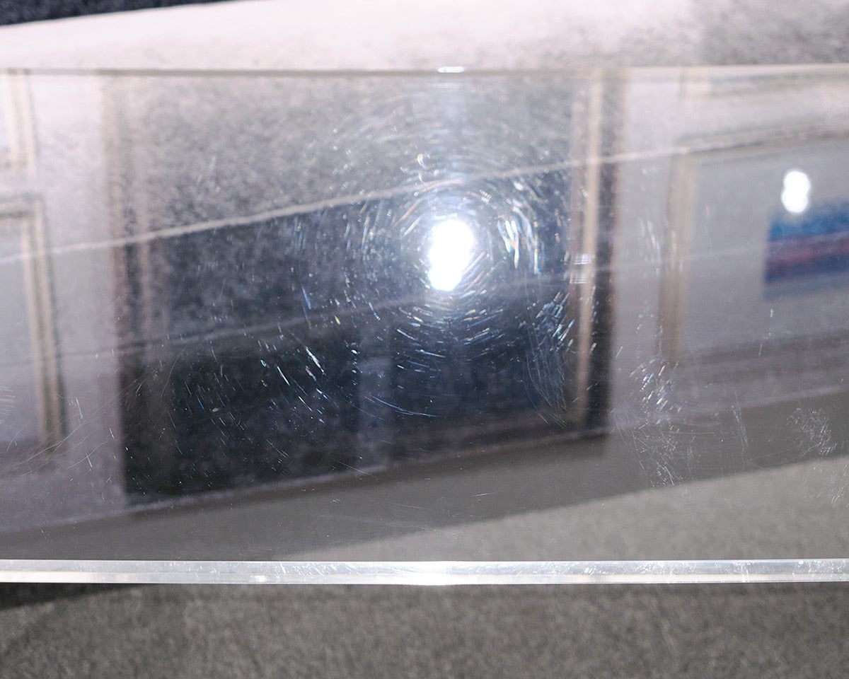 Lucite Waterfall Writing Desk