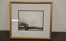 'Muted Horizons C' Landscape in Antique Gold Frame