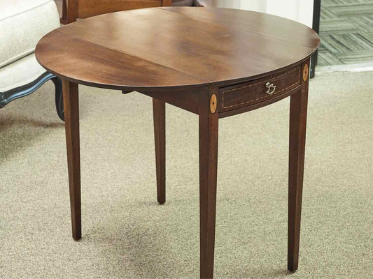 Pair of Mahogany Dropleaf Side Tables