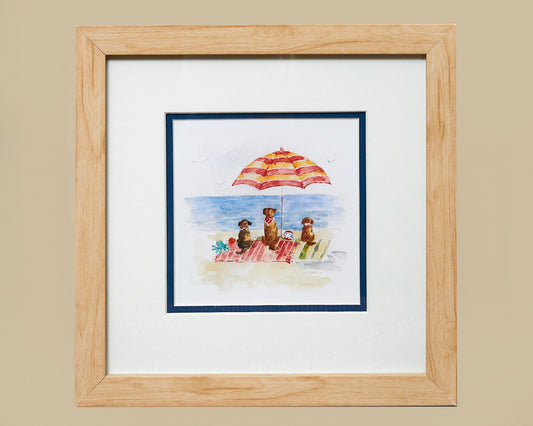 Dog Days Of Summer II Framed Print