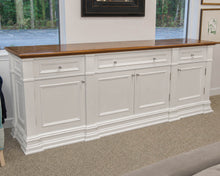 Solid Wood Two Tone Sideboard