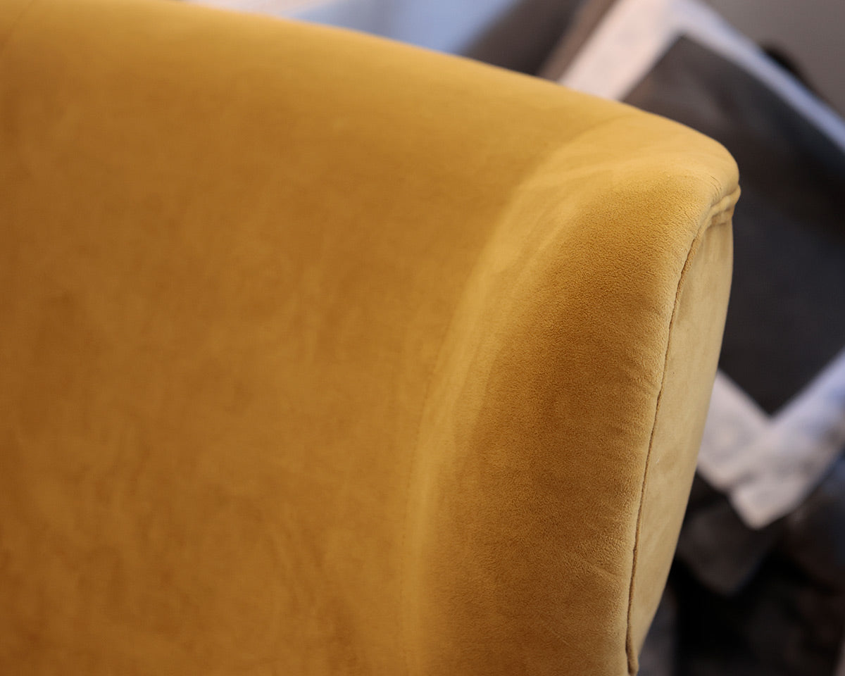 West Elm Lucia Wing Chair and Ottoman