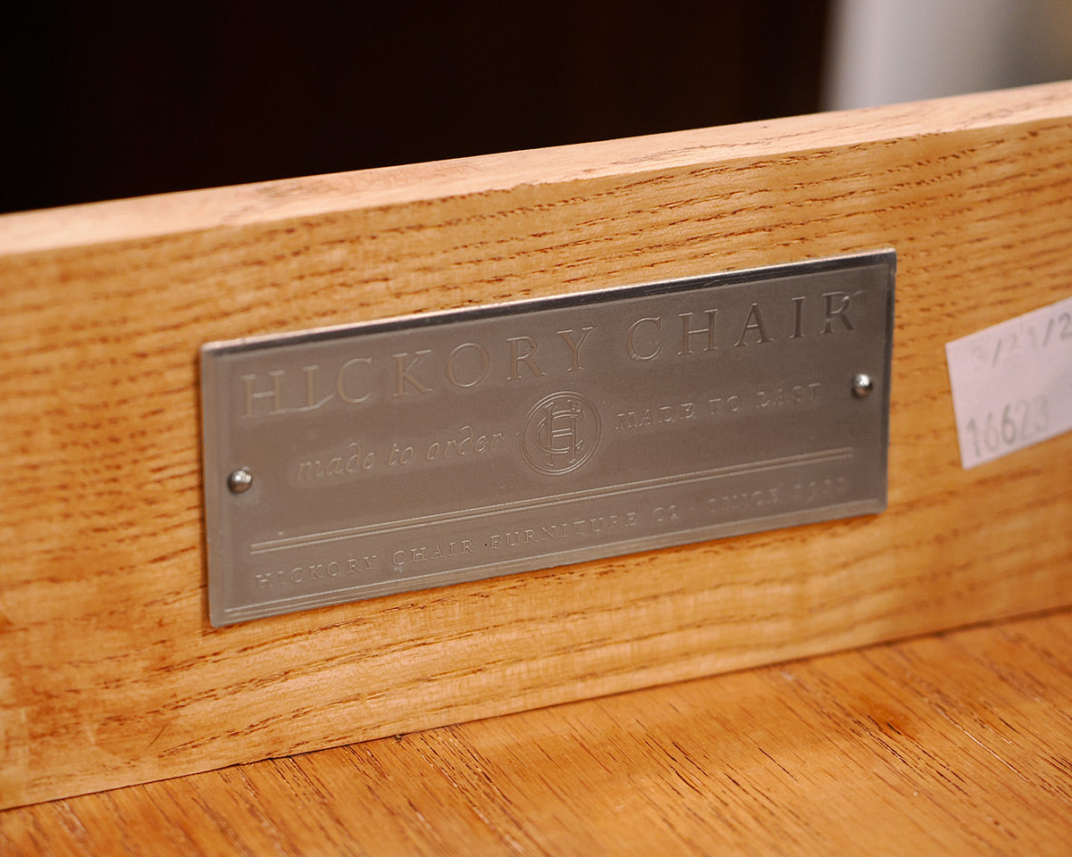 Pair of Hickory Chair Mahogany Side Tables