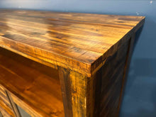 Rustic Dark Brown Sideboard
