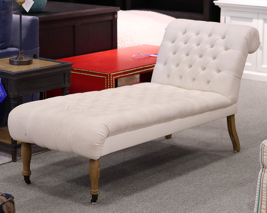 Pottery Barn Tufted Lounge Chair