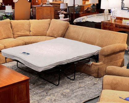 Highland House Curved Sectional Queen Sleeper
