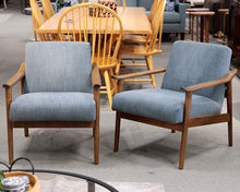 Pair of West Elm Mid-Century Show Wood Chairs