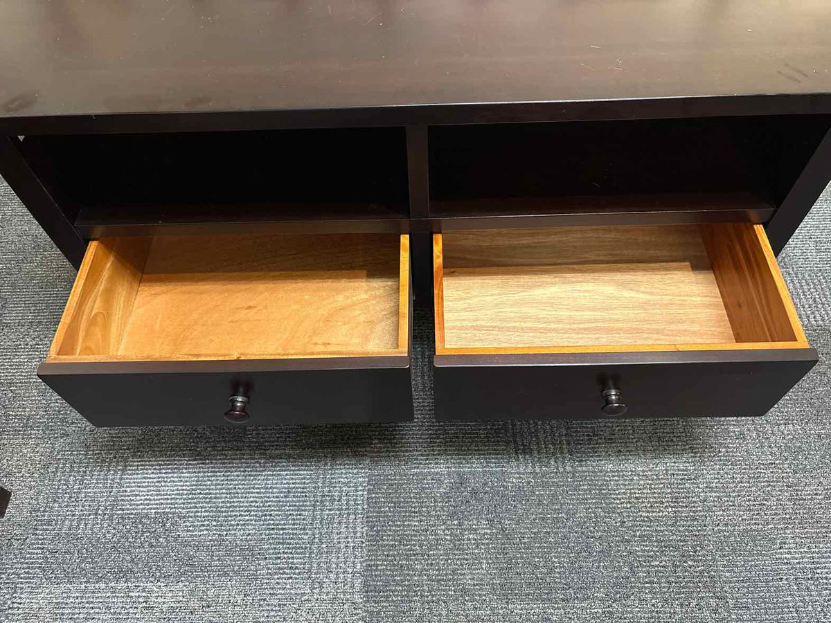 Pottey Barn Espresso Media Console