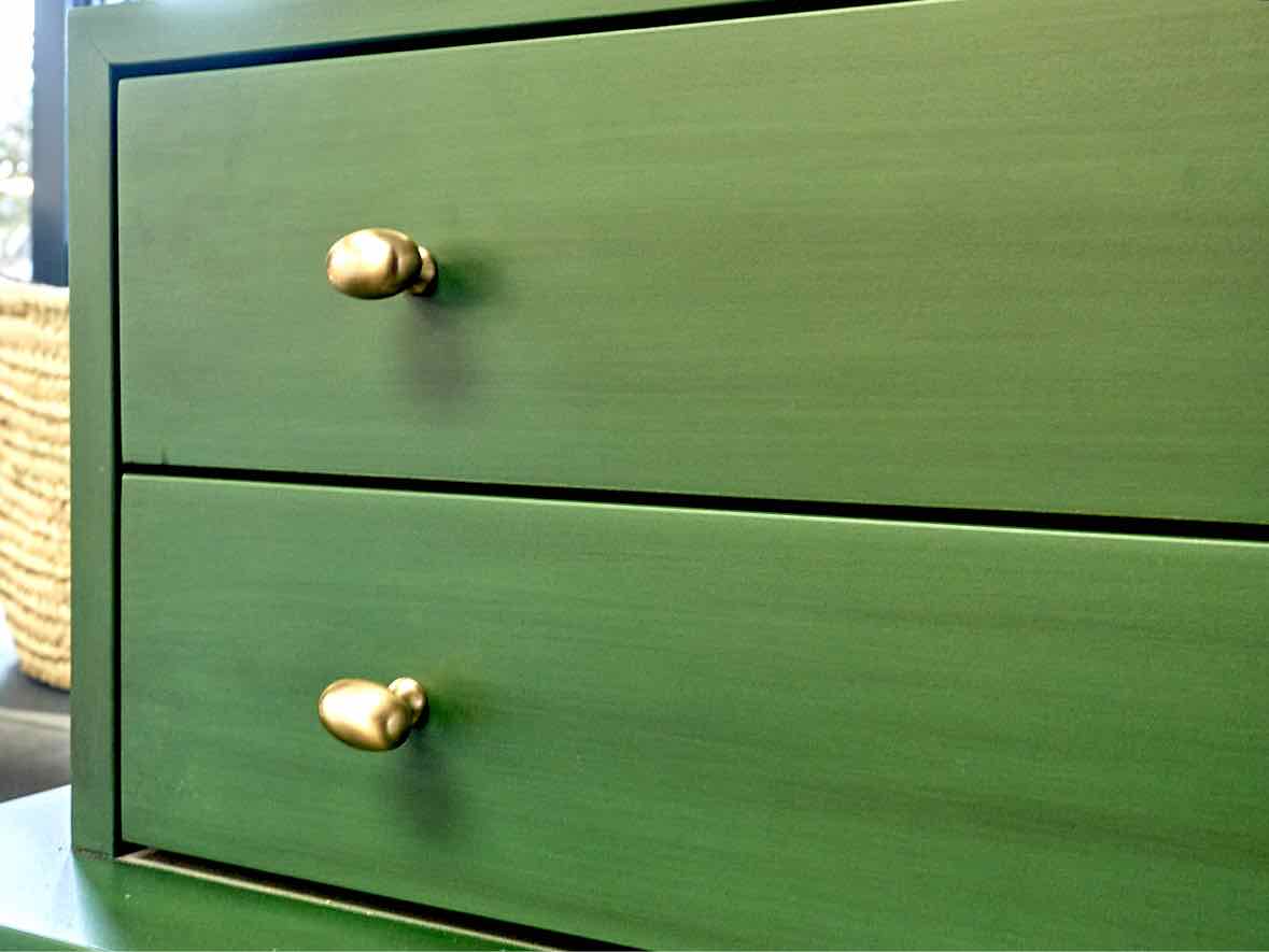 Gat Creek  " Talmadge" 4 Drawer Chest in Classic Enchanted Green