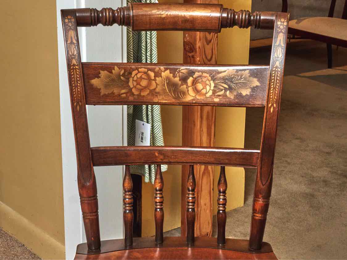 Set Of 4 Hitchcock Maple  Dining Chairs