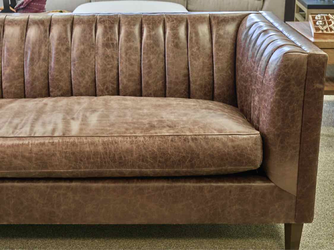 Roger & Chris 'Harley' Channel Back Shelter Arm Sofa