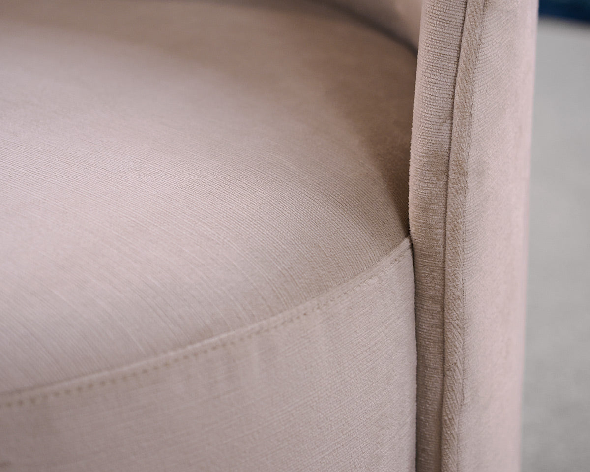 Pair of Mitchell Gold + Bob Williams 'Marguax' Swivel Chairs