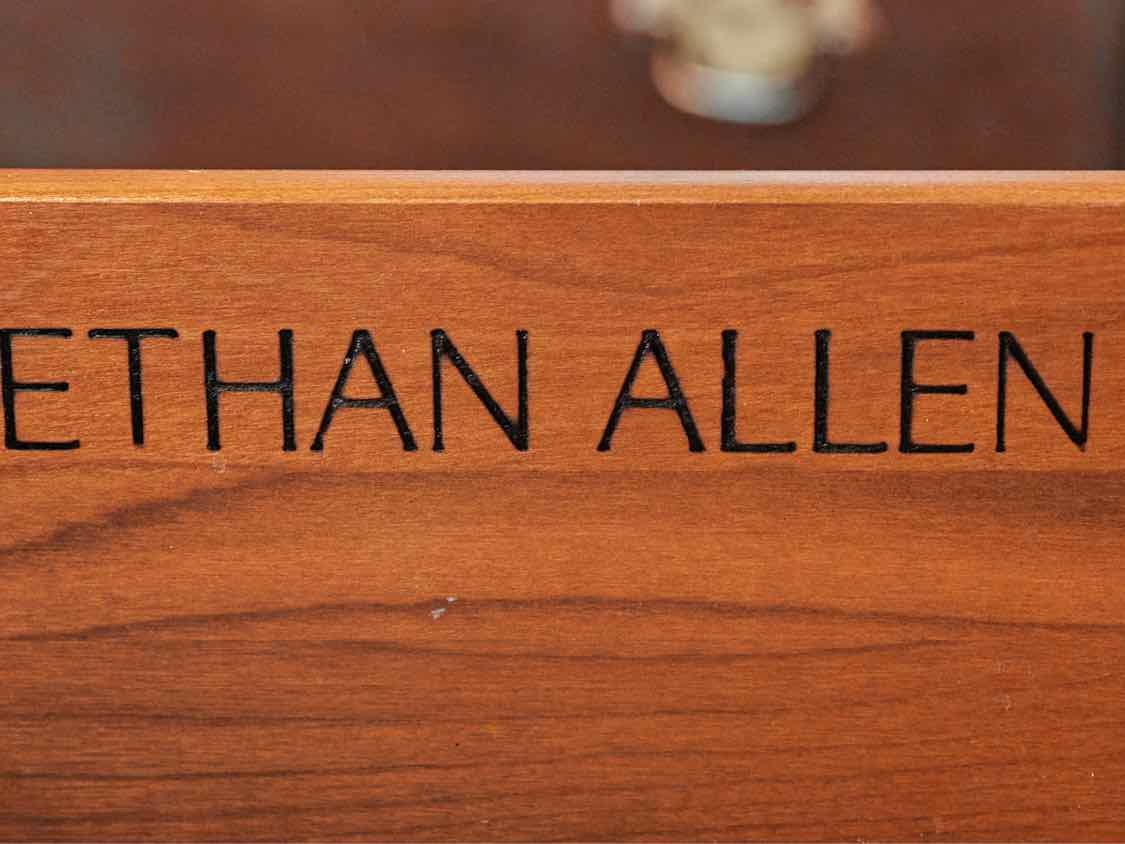 Pair of Ethan Allen Cherry Nightstands