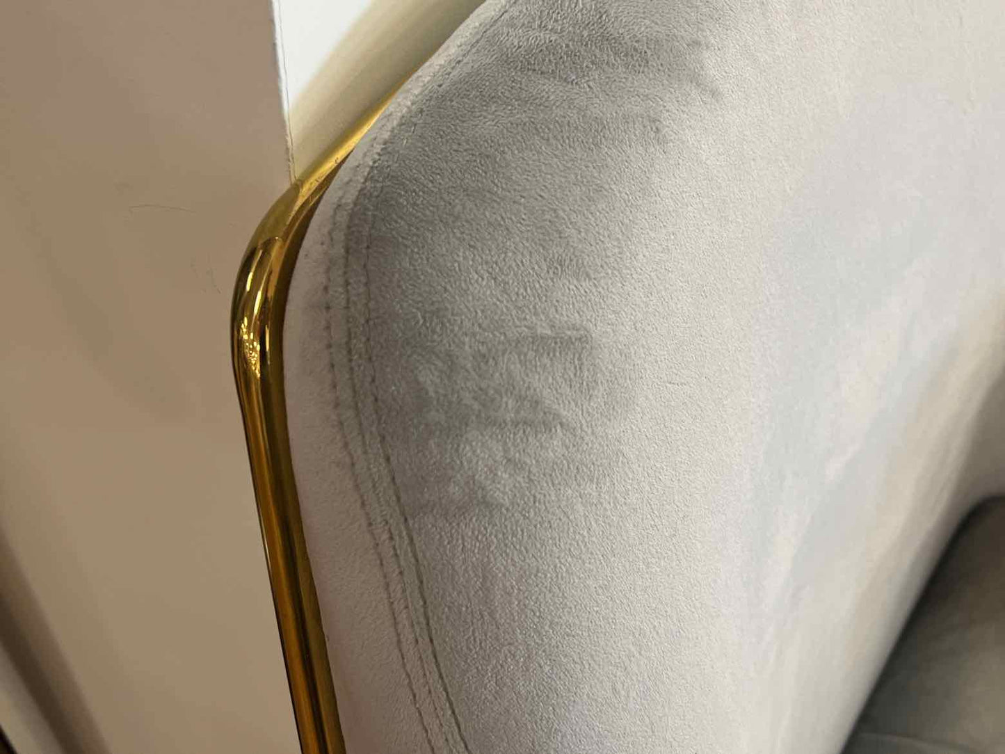 Zuo Modern 'Nadir' Grey Velvet Chair