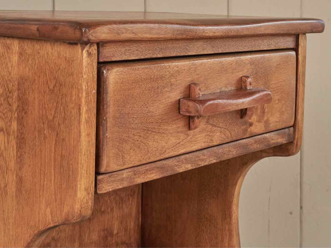 Cushman Colonial Solid Maple One Drawer Nightstand