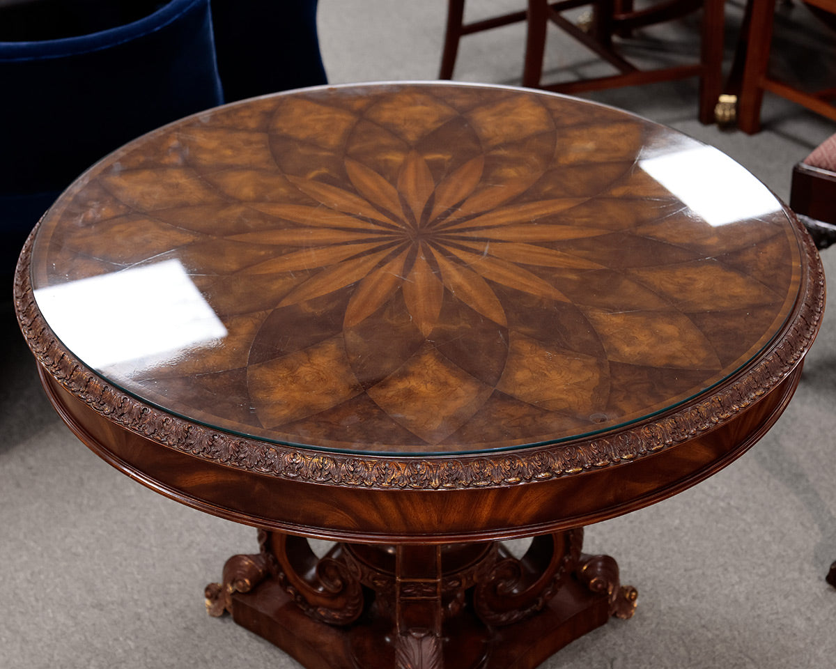Maitland Smith "Spiro" Round Center Table