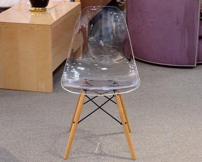 Contemporary Acrylic Office Chair