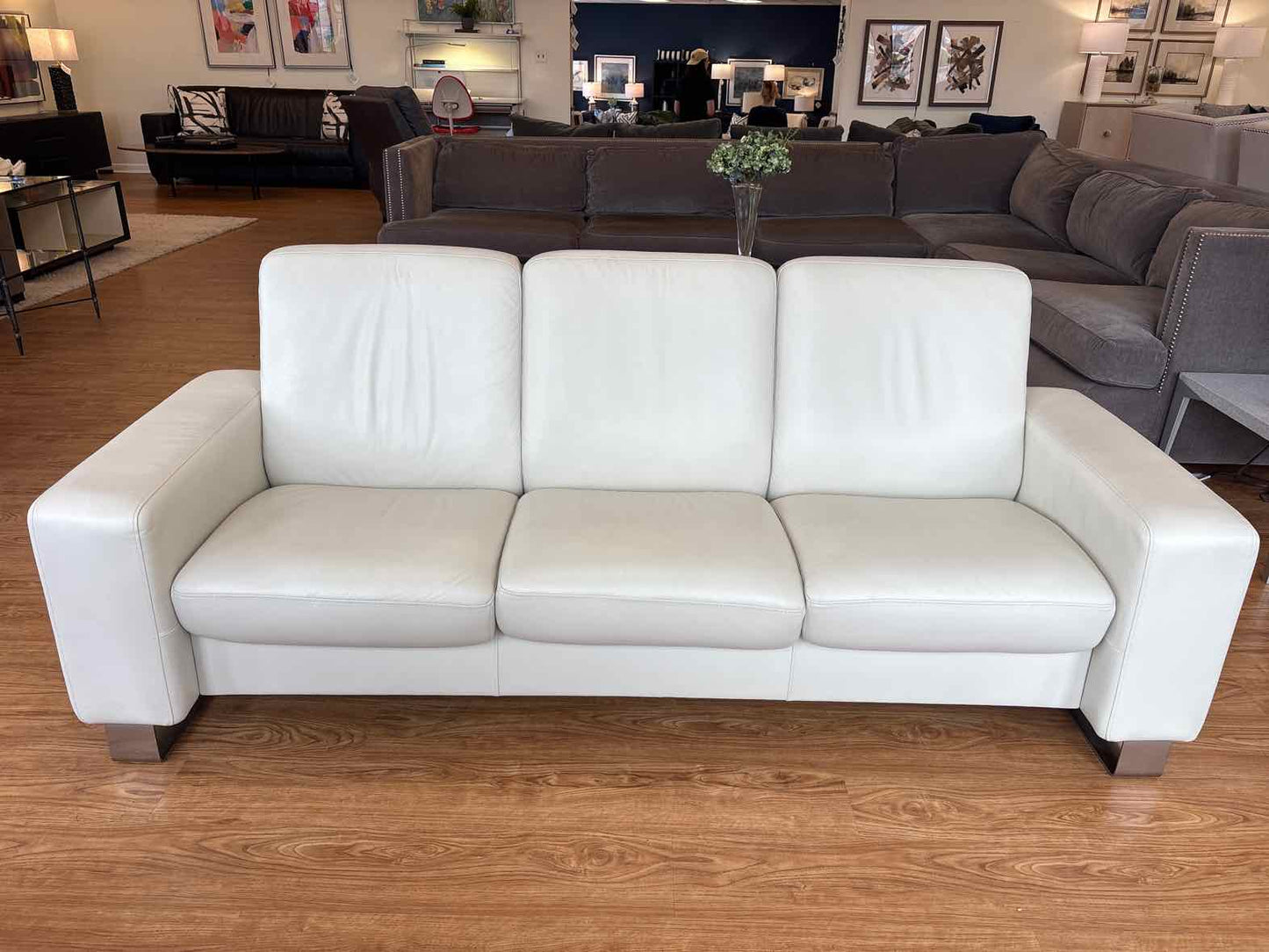 Ekornes Stressless 'Arion' 3-Seat Recliner Sofa
