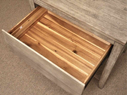 Adore Decor "Jolie' 3 Drawer White Finish Honeycomb Chest