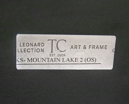 'Mountain Lake 2' Framed Print