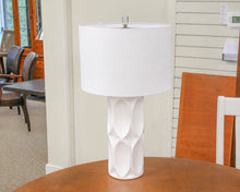 Sinclair Table Lamp, White