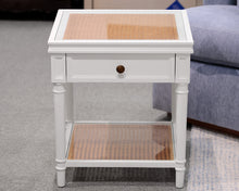 Serena & Lily "Harbor Cane" Nightstand
