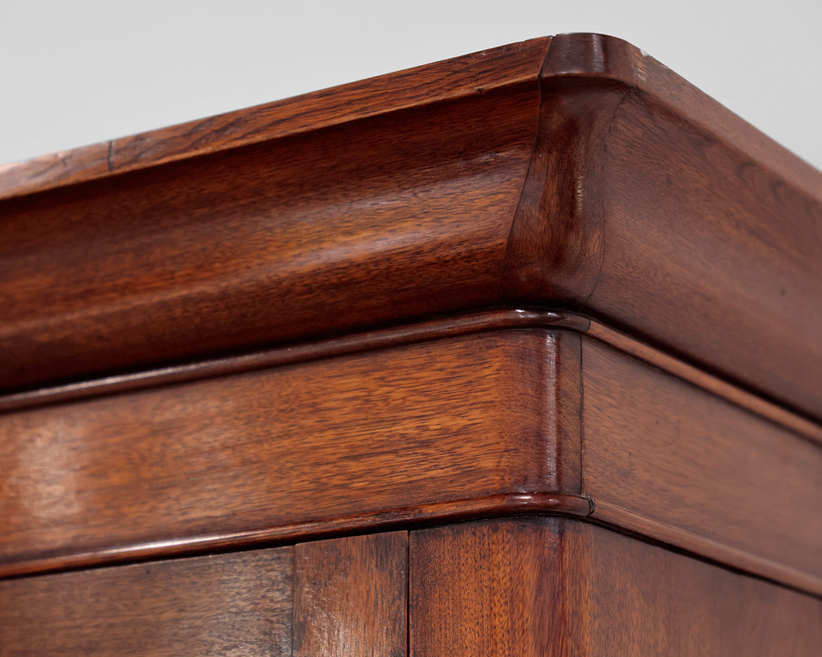 2 Piece Vintage Oak Secretary Desk