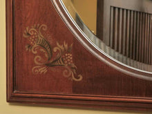 Hitchcock Maple  Mirror with Stenciling