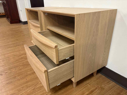 Article Pair of 'Lenia' Nightstands