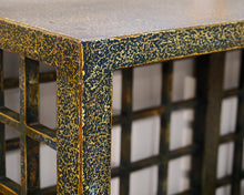 Green Weathered Windowpane Bookcase