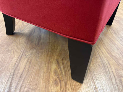MG+BW MCM-Style Deep Red Accent Chair