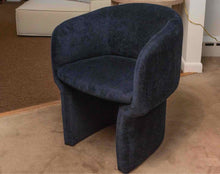 Pair of Nuevo 'Susie' Sapphire Navy Upholstered Chairs