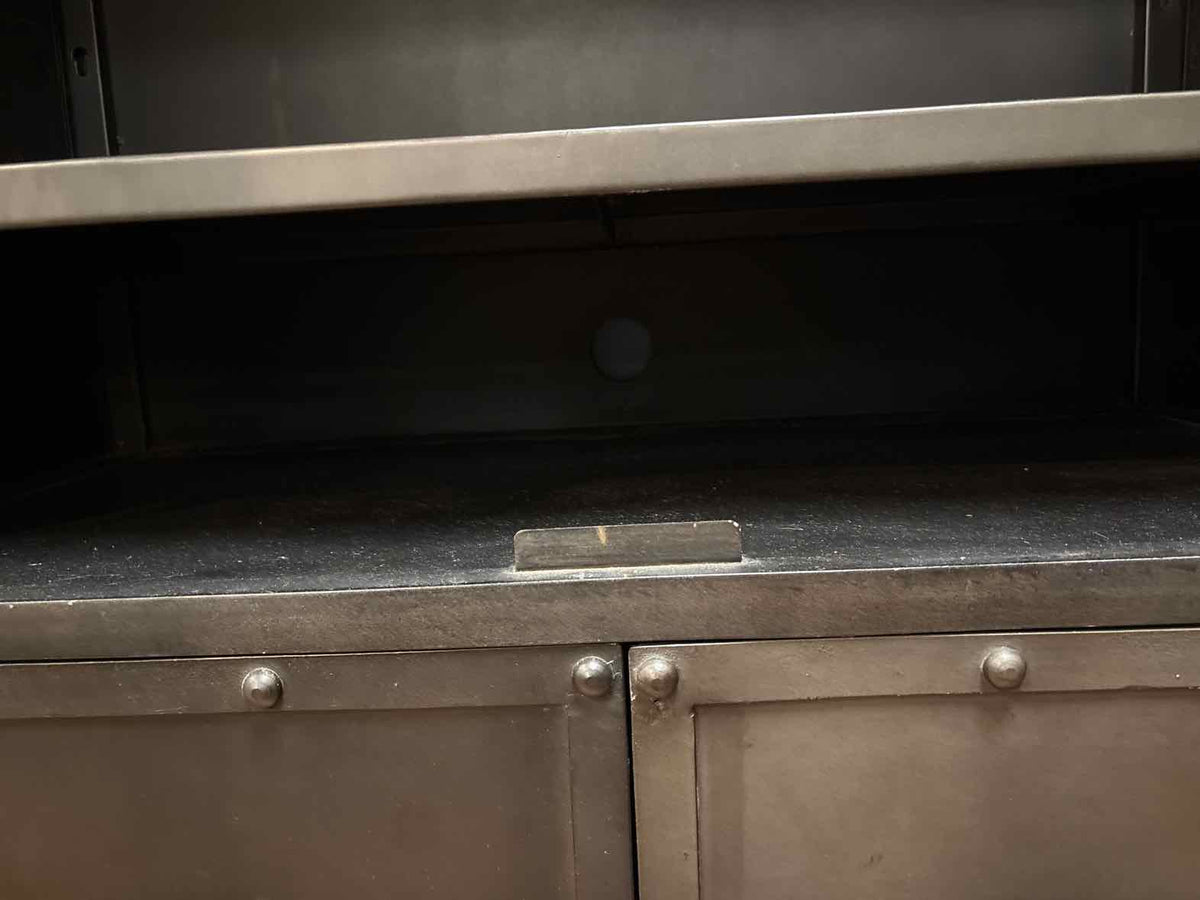RH Vintage Industrial Steel Cabinet
