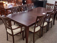 Boston Interiors Dark Cherry Table & Set of 8 Chairs