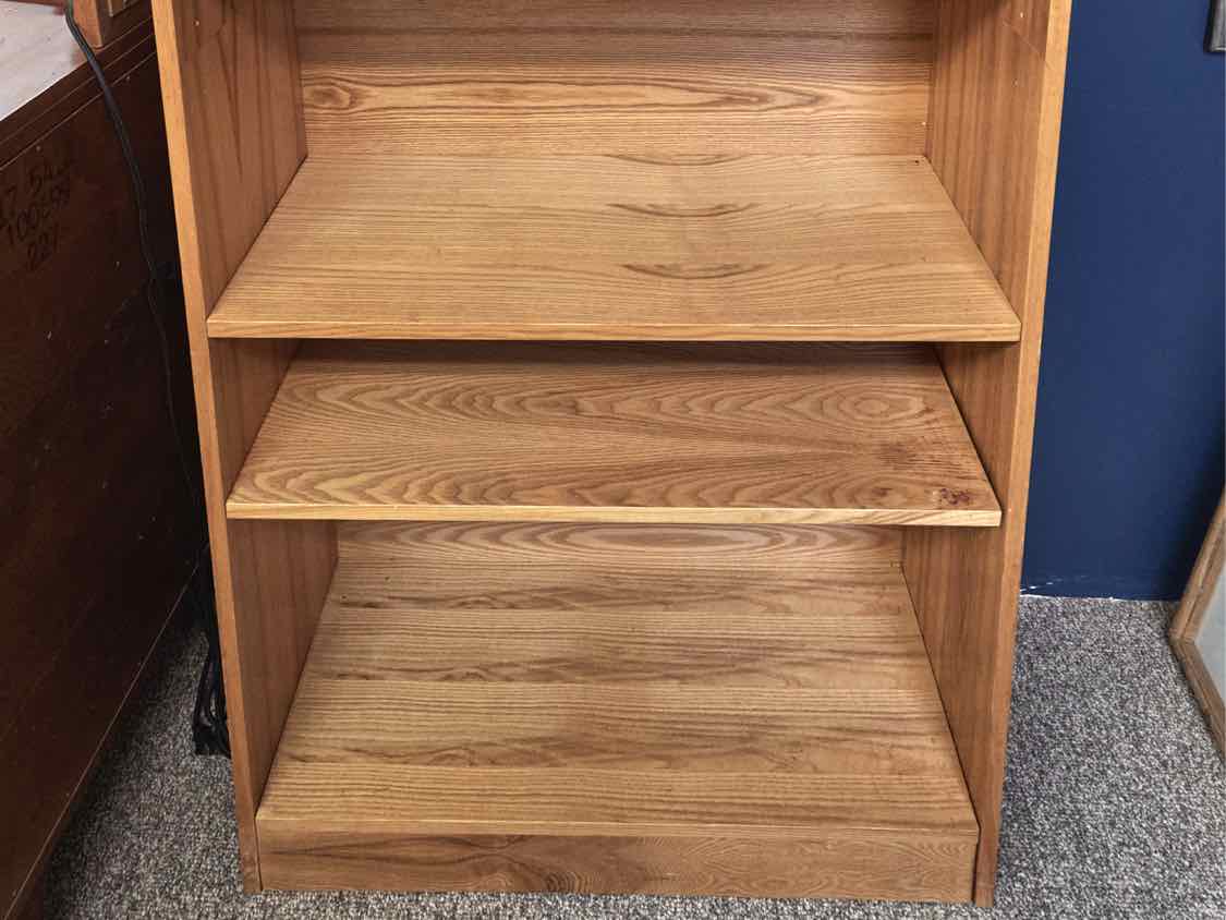 Oak Bookcase with 5 Shelves