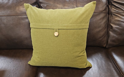 Boston Interiors Moss Green Accent Pillow