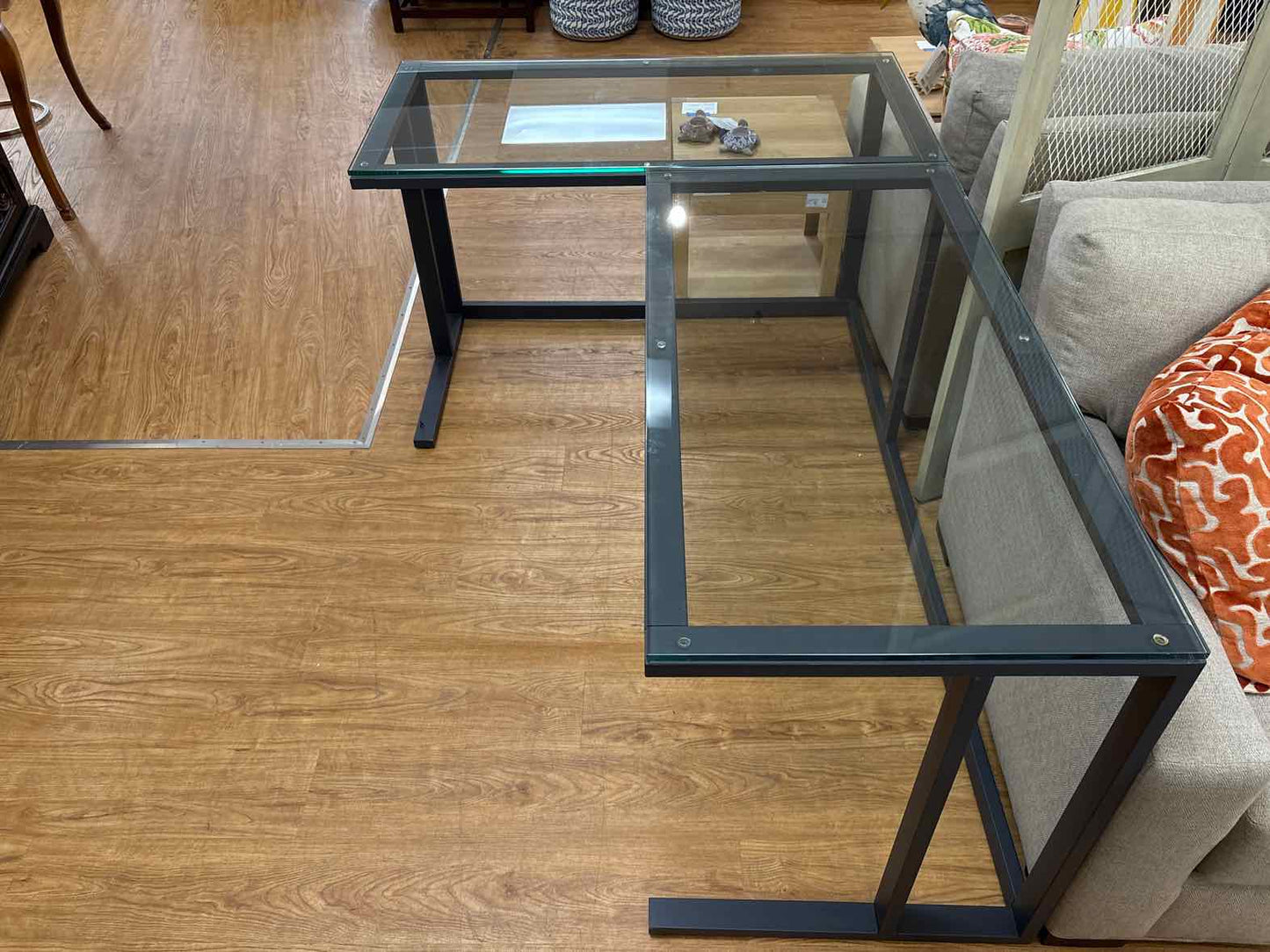 Crate & Barrel 'Pilsen' L-Shaped Desk