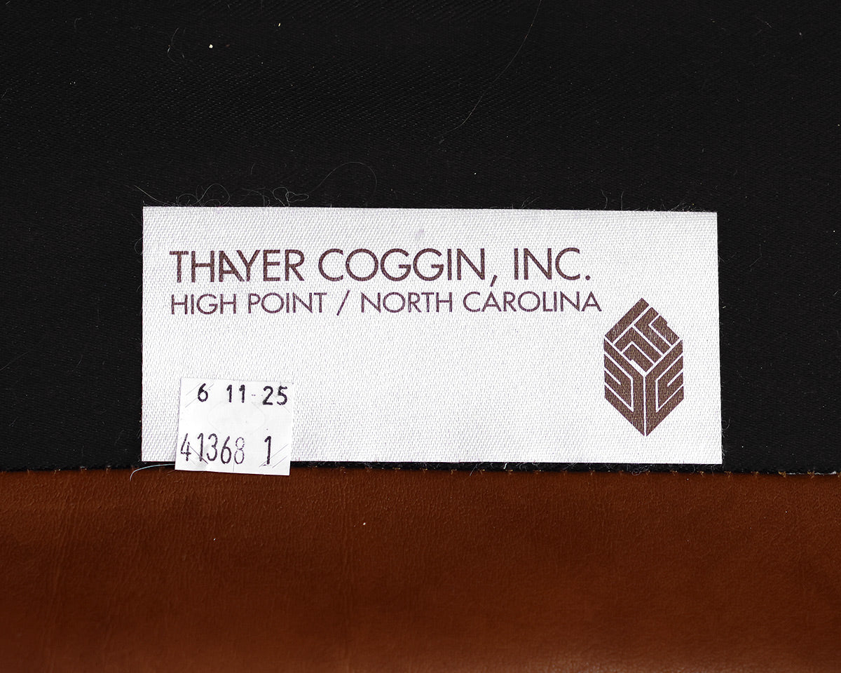 Thayer Coggin Leather Chair