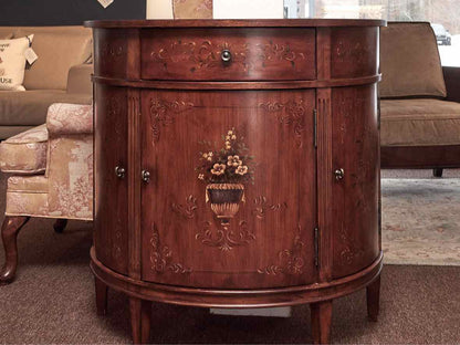Ethan Allen Demi-Lune Accent Chest