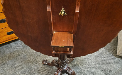 Mahogany Tilt Top Table