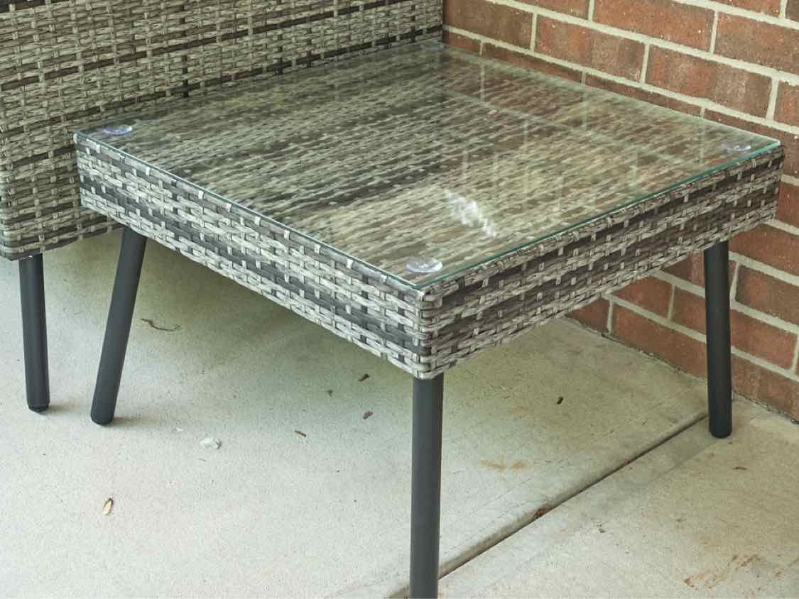 Three Season Gray Wicker Outdoor Sofa & Chair Set