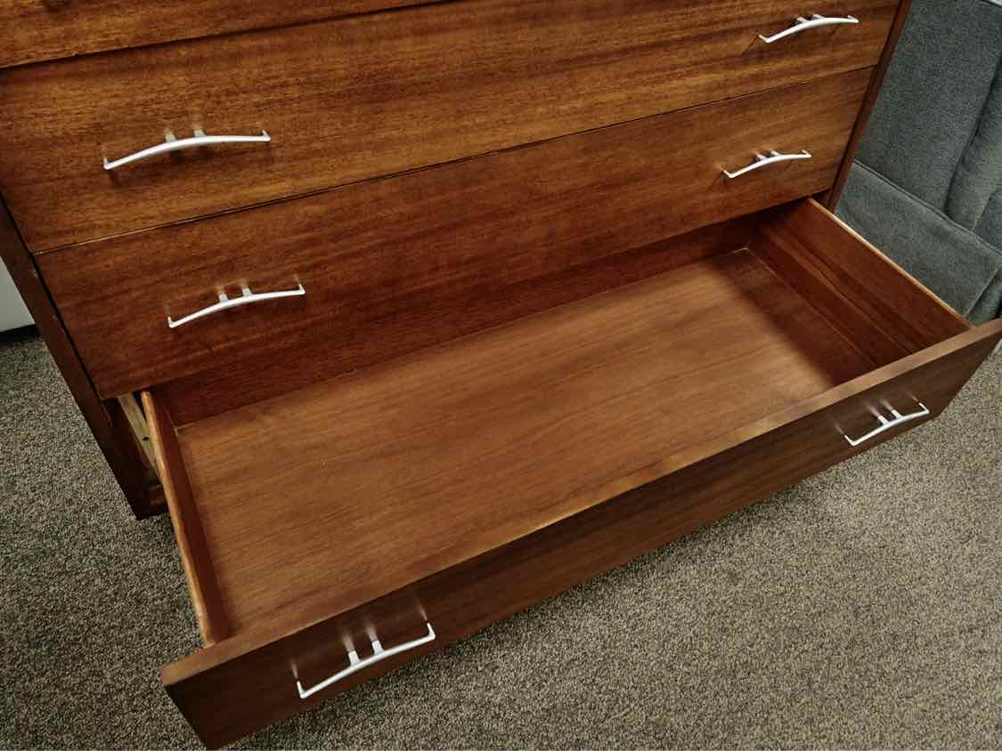RWay MCM Walnut Bedroom Set