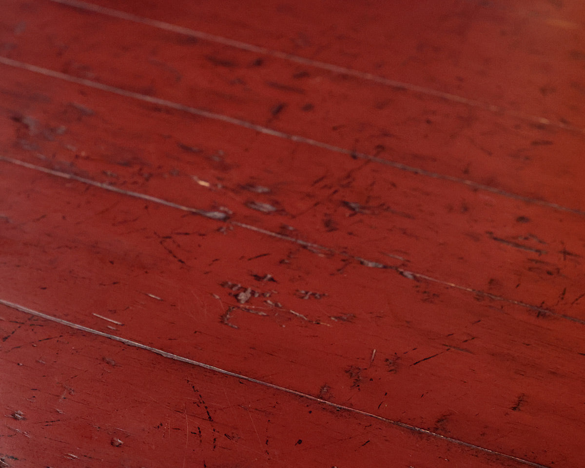 Bob Timberlake Red "Grist Mill" Cocktail Table