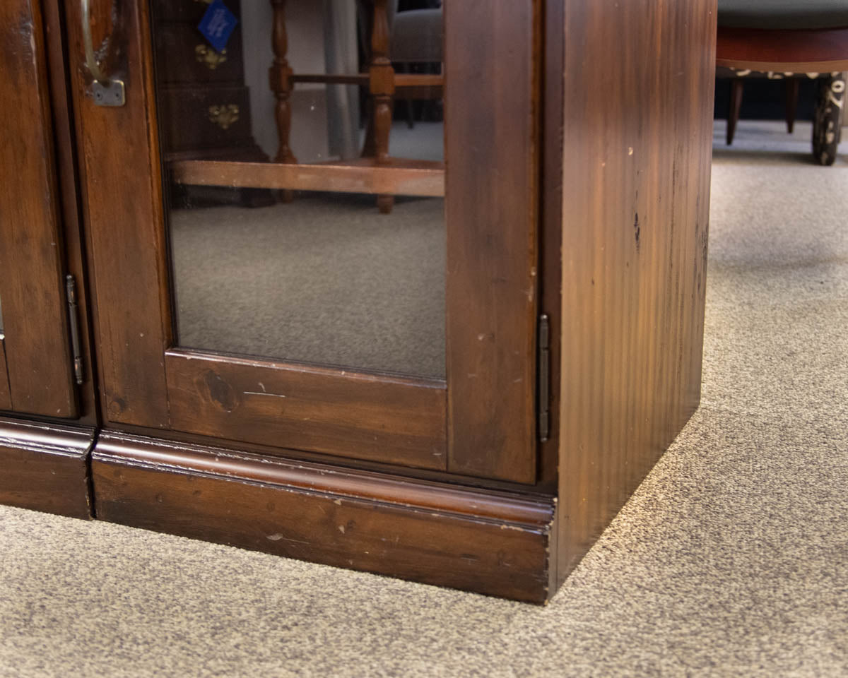 Rustic Four Door Media Furniture