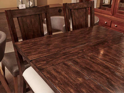 Broyhill Attic Heirlooms Collection High Top Table &  6 Chair& Bench Set