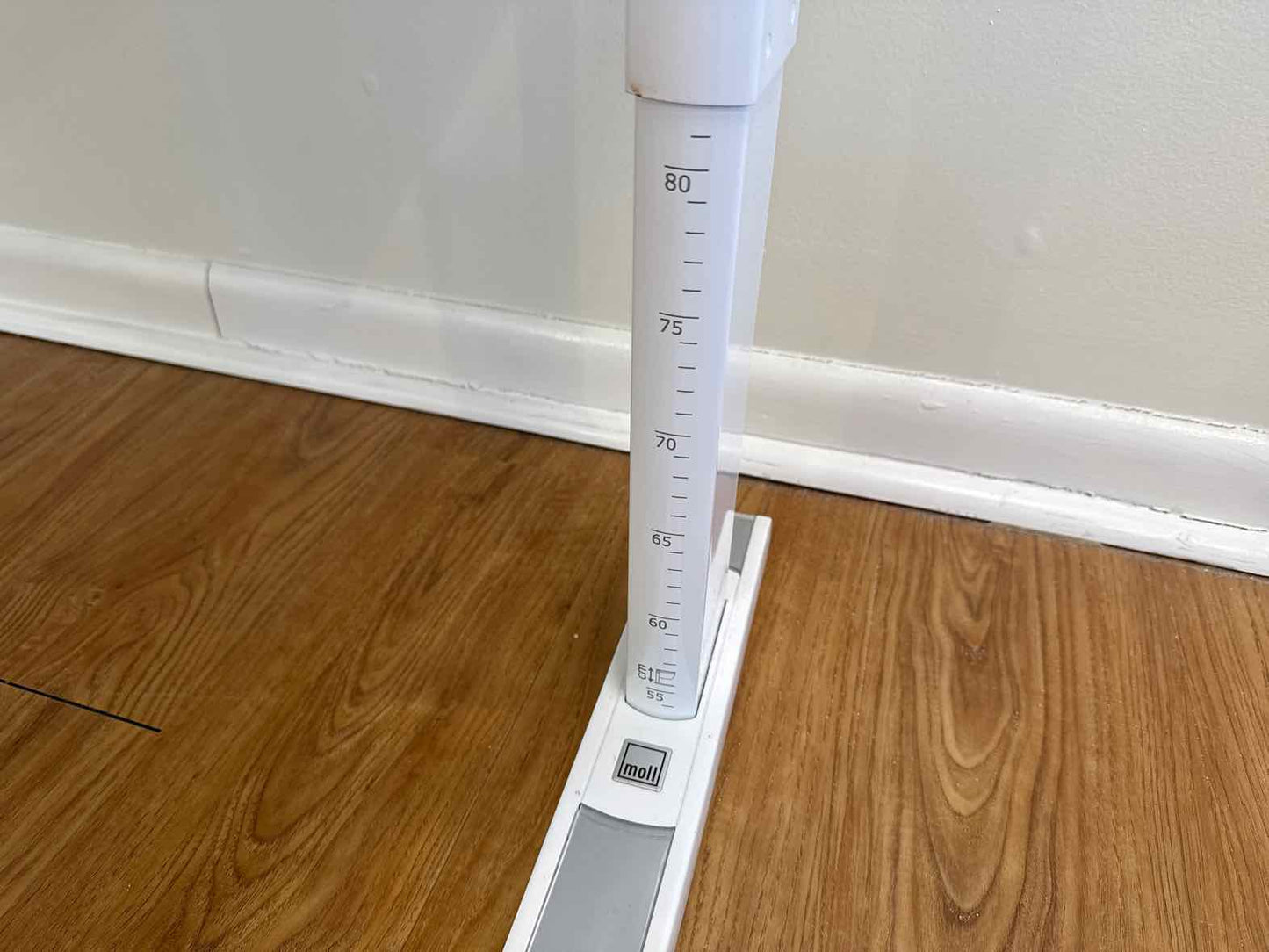 Moll 'Champion' Adjustable Height Desk With Flex Deck Extension