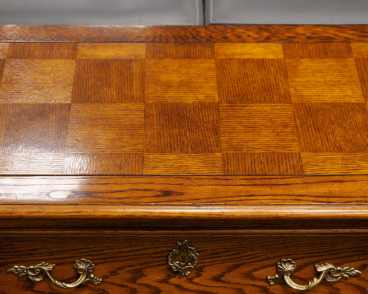 French Provincial Oak Accent Chest